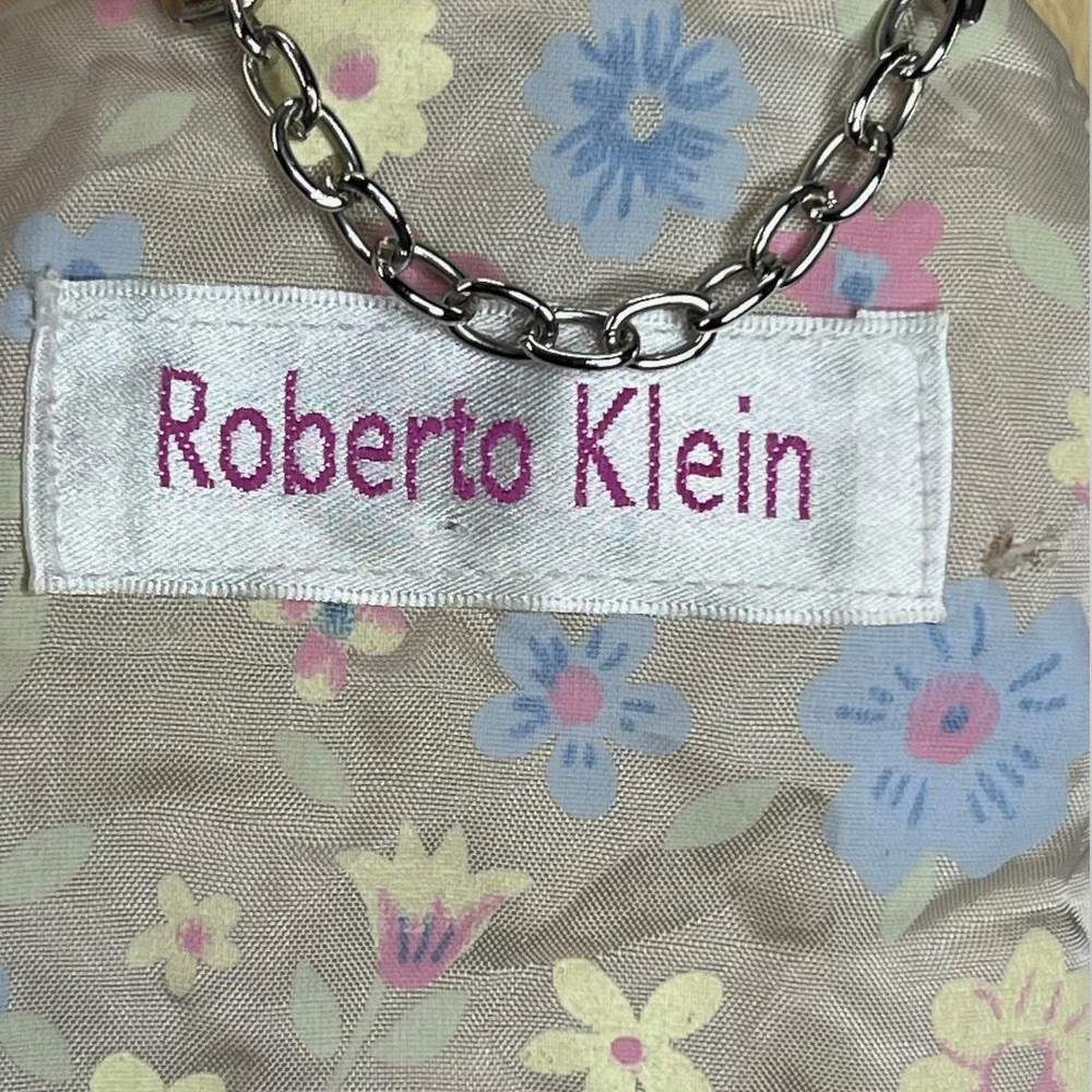 ROBERTO KLEIN Lambskin Leather Jacket‎ Small